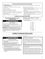 Предварительный просмотр 17 страницы Whirlpool ED2FHEXT - 21.8 cu. ft. Refrigerator Use & Care Manual