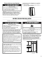 Preview for 19 page of Whirlpool ED2FHEXV User Instructions