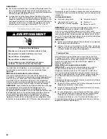 Preview for 20 page of Whirlpool ED2FHEXV User Instructions