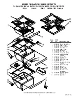 Предварительный просмотр 4 страницы Whirlpool ED2FHEXVB00 Parts List