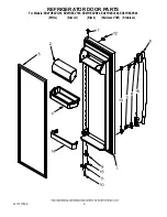 Предварительный просмотр 9 страницы Whirlpool ED2FHEXVB00 Parts List