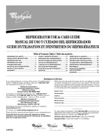 Preview for 1 page of Whirlpool ED2JHGXRB00 Use & Care Manual