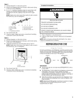 Preview for 5 page of Whirlpool ED2JHGXRB00 Use & Care Manual