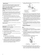 Preview for 4 page of Whirlpool ED2KHAXVA00 User Instructions