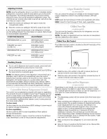 Preview for 6 page of Whirlpool ED2KHAXVA00 User Instructions