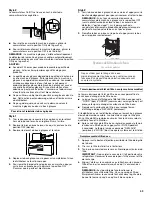 Предварительный просмотр 43 страницы Whirlpool  ED2KHAXVB User Instructions