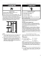 Preview for 3 page of Whirlpool  ED2KHAXVS User Instructions