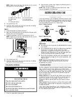 Preview for 5 page of Whirlpool  ED2KVEXVL User Instructions