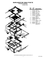 Preview for 4 page of Whirlpool ED2LHEXTD00 Parts List