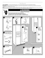 Предварительный просмотр 6 страницы Whirlpool ED2NHAXNB01 Use & Care Manual