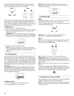 Предварительный просмотр 12 страницы Whirlpool ED2NHAXNB01 Use & Care Manual