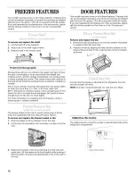 Предварительный просмотр 18 страницы Whirlpool ED2NHAXNB01 Use & Care Manual