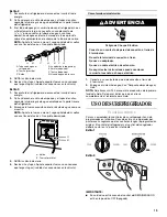 Предварительный просмотр 19 страницы Whirlpool ED2SHAXML Use & Care Manual