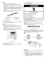 Preview for 5 page of Whirlpool ED2SHAXML12 Use & Care Manual