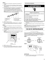 Preview for 19 page of Whirlpool ED2SHAXML12 Use & Care Manual