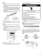 Предварительный просмотр 19 страницы Whirlpool ED2VHEXSB00 Use & Care Manual