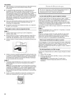 Предварительный просмотр 22 страницы Whirlpool ED2VHEXSB00 Use & Care Manual