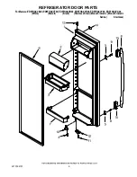 Preview for 9 page of Whirlpool ED5FHAXVA00 Parts List