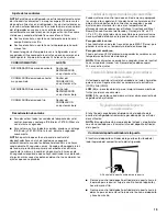 Preview for 19 page of Whirlpool ED5FHAXVQ - 25.3 cu. ft. Refrigerator User Instructions