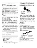 Предварительный просмотр 4 страницы Whirlpool ED5FHAXVT - 25' Dispenser Refrigerator Use & Care Manual