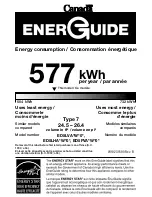 Предварительный просмотр 2 страницы Whirlpool ED5FVAXWL Energy Manual