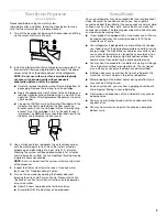 Предварительный просмотр 9 страницы Whirlpool ED5GTFXKQ00 Use & Care Manual