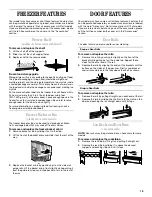 Предварительный просмотр 15 страницы Whirlpool ED5GTFXKQ00 Use & Care Manual