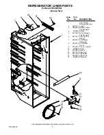 Preview for 3 page of Whirlpool ED5LHEXTD00 Parts List