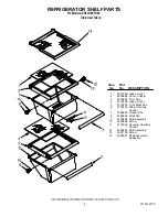 Preview for 4 page of Whirlpool ED5LHEXTD00 Parts List