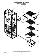 Preview for 5 page of Whirlpool ED5LHEXTD00 Parts List