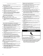 Preview for 10 page of Whirlpool ED5LTAXVB01 Use & Care Manual