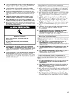 Preview for 25 page of Whirlpool ED5LTAXVB01 Use & Care Manual