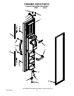 Preview for 11 page of Whirlpool ED5LVAXVB00 Parts List