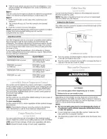 Preview for 6 page of Whirlpool ED5NHAXNL03 Use & Care Manual