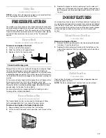 Предварительный просмотр 17 страницы Whirlpool ED5NTGXMQ00 Use And Care Manual