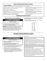 Preview for 31 page of Whirlpool ED5SHAMXL11 Use & Care Manual