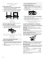 Предварительный просмотр 14 страницы Whirlpool ED7FHGXKB00 Use & Care Manual