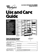 Whirlpool EDI9CK Use & Care Manual предпросмотр