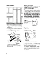 Предварительный просмотр 4 страницы Whirlpool EDl9VK Use And Care Manual