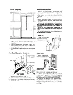 Preview for 4 page of Whirlpool EF19MK Use & Care Manual