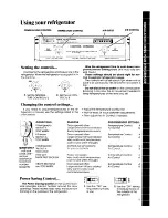 Preview for 5 page of Whirlpool EF19MK Use & Care Manual