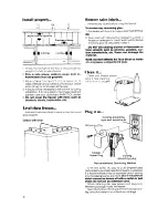 Предварительный просмотр 4 страницы Whirlpool EH060F Use & Care Manual