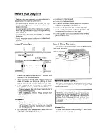 Предварительный просмотр 2 страницы Whirlpool EH060FXK Use And Care Manual