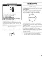 Preview for 5 page of Whirlpool EH101FXMQ01 Use & Care Manual