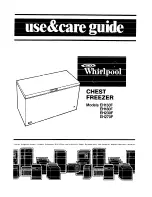 Whirlpool EH150F Use & Care Manual предпросмотр