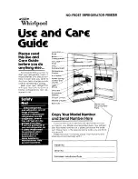 Preview for 1 page of Whirlpool EJT161XKWR1 Use And Care Manual