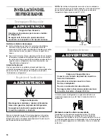 Предварительный просмотр 16 страницы Whirlpool EL1WSRXLQ0 Use & Care Manual