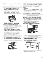 Предварительный просмотр 19 страницы Whirlpool EL1WSRXLQ0 Use & Care Manual