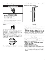 Предварительный просмотр 5 страницы Whirlpool EL7ATRRMQ00 Use & Care Manual