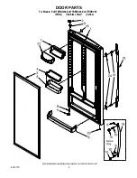 Preview for 5 page of Whirlpool EL87TRRRQ00 Parts Manual